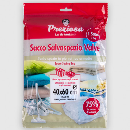 Sacco Salvaspazio Valve - 40x60 cm S