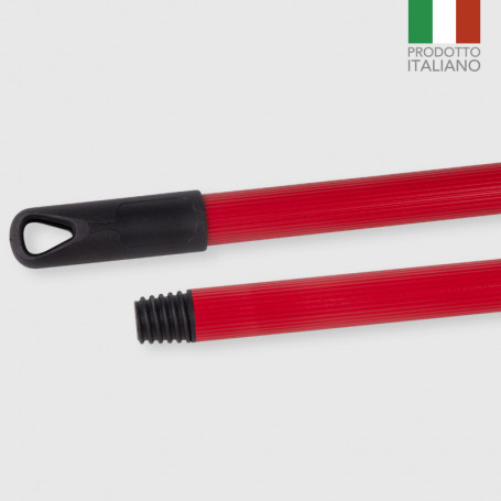 Manico Rosso Rigato 120 cm