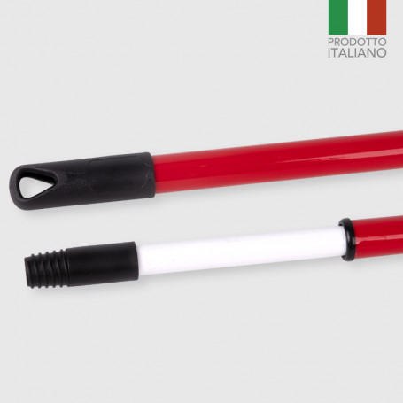 Manico Allungabile Rosso 150 cm