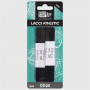Lacci scarpe piatti neri Athletic - 120 cm