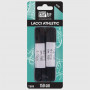 Lacci scarpe piatti neri Athletic - 150 cm