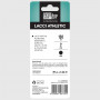 Lacci scarpe piatti neri Athletic - 150 cm