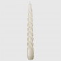 Candele Tortiglione Bianche - 3 pz
