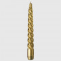 Candele Tortiglione Oro - 3 pz
