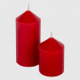 Candele Festività Rosse Alte - 2 pz - altezza 11 cm