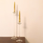 Candele Tortiglione Oro - 3 pz