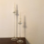 Candele Tortiglione Bianche - 3 pz