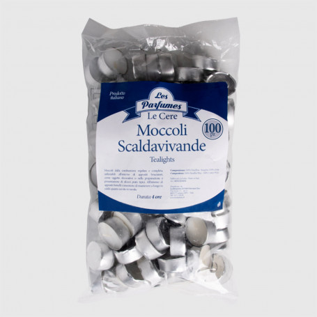 Moccoli Scaldavivande in sacchetto - 100 pz