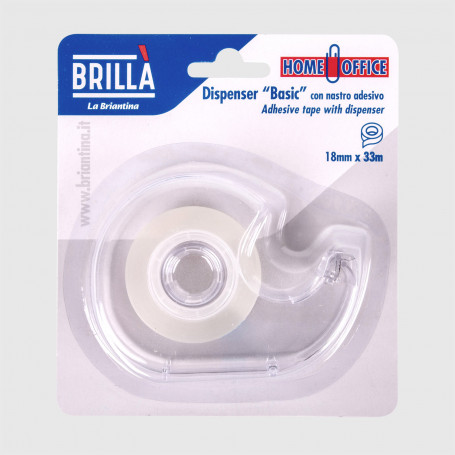 Dispenser Basic con nastro adesivo trasparente