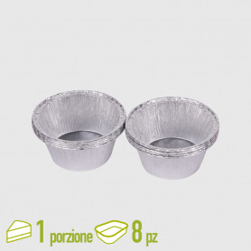 Contenitore Alluminio Budino