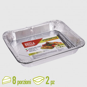 Contenitore Alluminio 8 porzioni