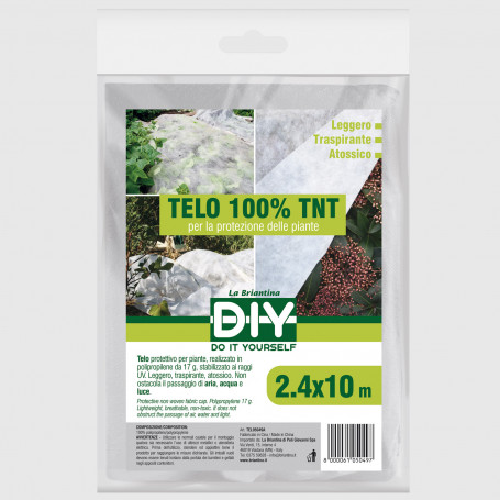 Telo TNT bianco 2,4x10 m - 1 pz