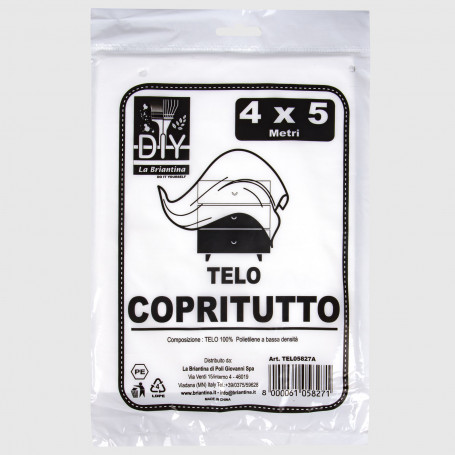 Telo copritutto 4x5 m - 1 pz