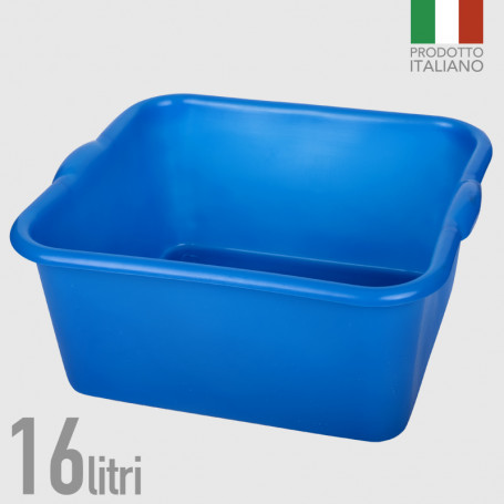 Bacinella in polietilene 16 litri