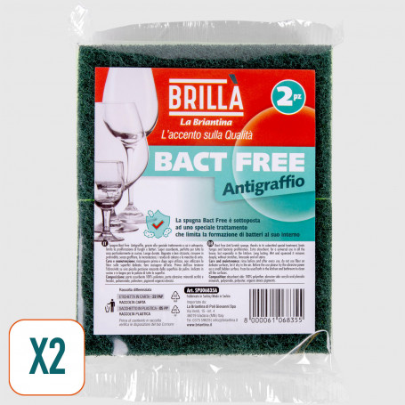 Spugna Bact Free Antigraffio - 2 pz