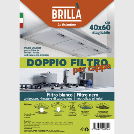 Filtro Cappa Doppio