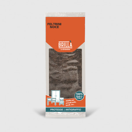 Feltrino noce grande - 1 pz 60x100 mm