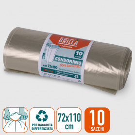 Sacchi Condominiali Differenziata - 72x110 cm - 10 pz