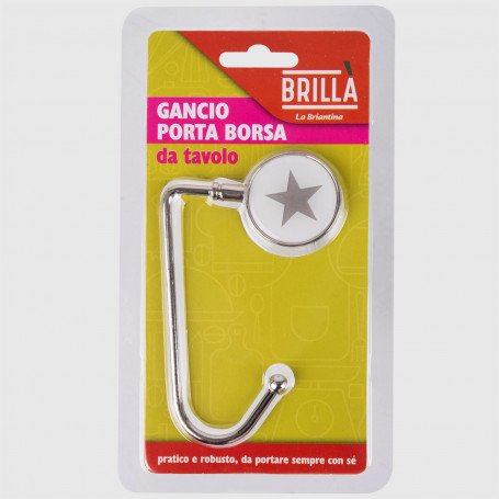 Gancio portaborsa da tavolo