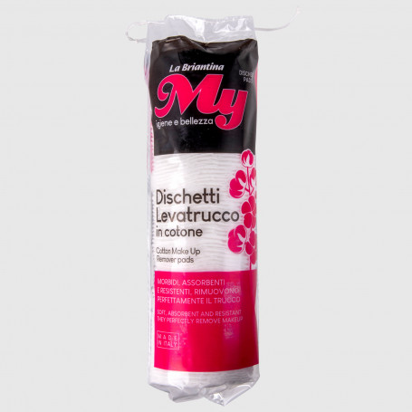 Dischetti levatrucco in cotone - 80pz