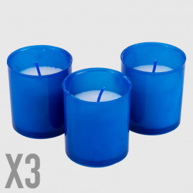 Lumini Art 10/B Blu - h. 60 mm