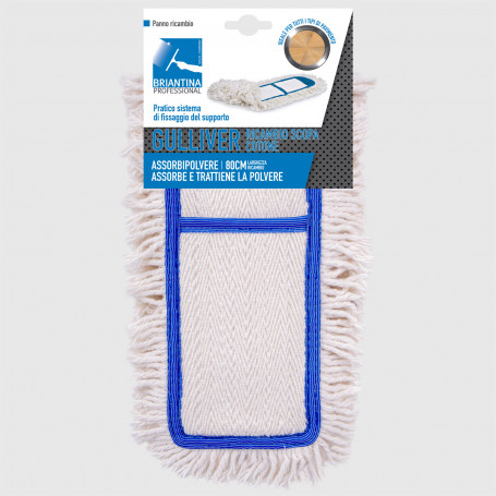 Ricambio scopa cotone Gulliver 80 cm