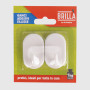 Gancio adesivi ellisse medium - 2 pz