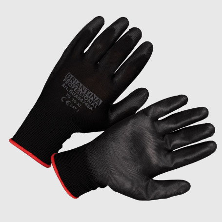 Guanti tecnici Piuma Black Uomo - tg. 10