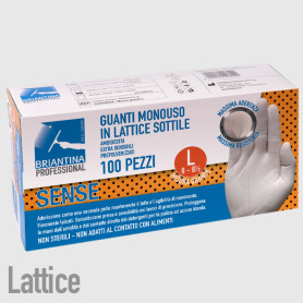 Guanti Sense - Lattice - L - 100PZ