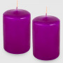 Candele Mangiafumo 2 pz - Lavanda