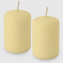 Candele Mangiafumo 2 pz - Vaniglia
