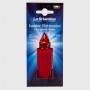 Lumino con supporto adesivo Rosso 120 gg