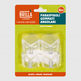 Paraspigoli rotondi gommati - 4 pz
