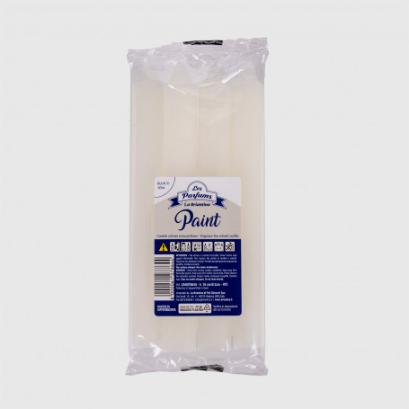 Candele Paint Bianche - 4 pz