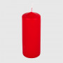 Candele Festività Rosse Mini - 2 pz - altezza 9 cm