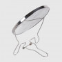 Specchio Lusso doppia lente diametro 18 cm