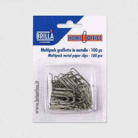 Multipack graffette in metallo - 100 pezzi