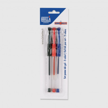 Set penne ink gel - 3 colori