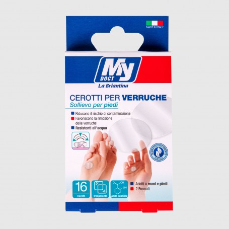 Cerotti per verruche - 16 pz