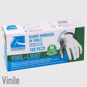 Guanti Vinil Light - Vinile - M - 100PZ