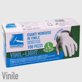 Guanti Vinil Light - Vinile - L - 100PZ