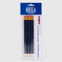 Set matite con gomma - 6 pz