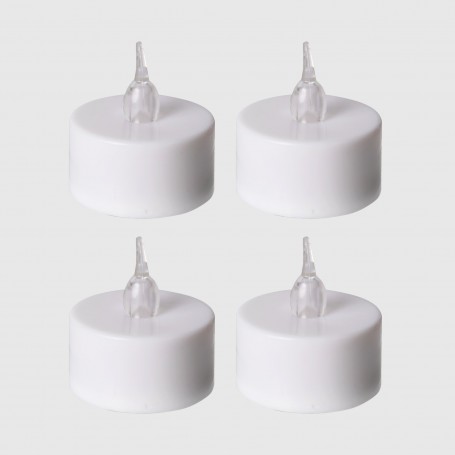 Candele tealight a LED - 4 pz
