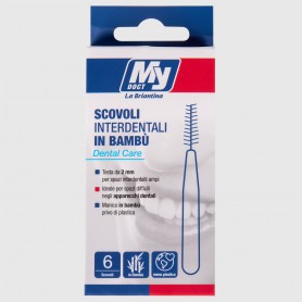 Scovolini interdentali in bambù - 6 pz