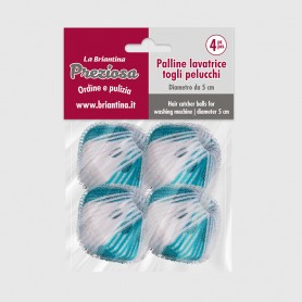 Palline lavatrice togli pelucchi 5 cm - 4 pezzi