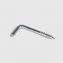 ganci a "L" con vite silver