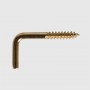 Aste tenda dorate 40/60 cm 2pz
