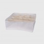 Scatola organizer 28x28xh10cm