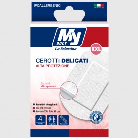 Cerotti Delicati Alta Protezione - XXL - 4 pz