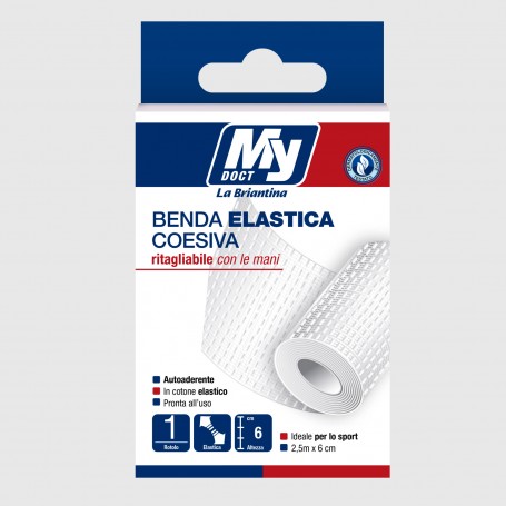 Benda elastica coesiva - 2,5 m x 6 cm
